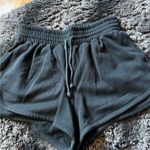 Abercrombie & Fitch Black Athletic Shorts
